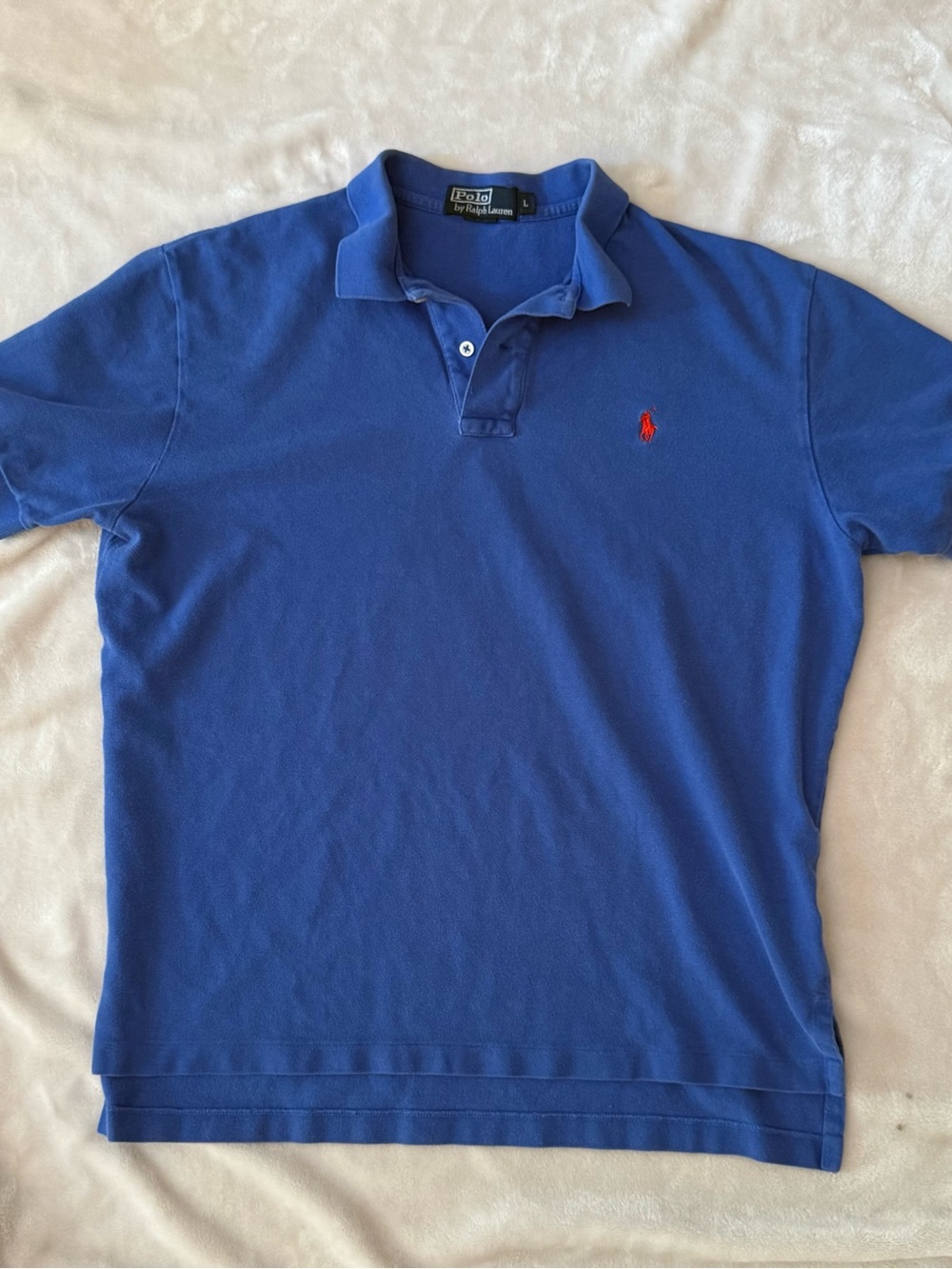 Polo by Ralph Lauren Royal Blue Polo with Red Pony